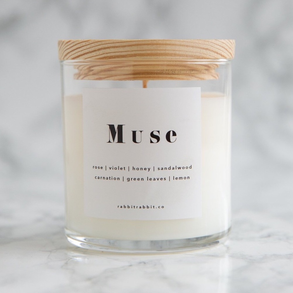 • MUSE • Hand Poured Ritual Candle - Picture 2 of 2
